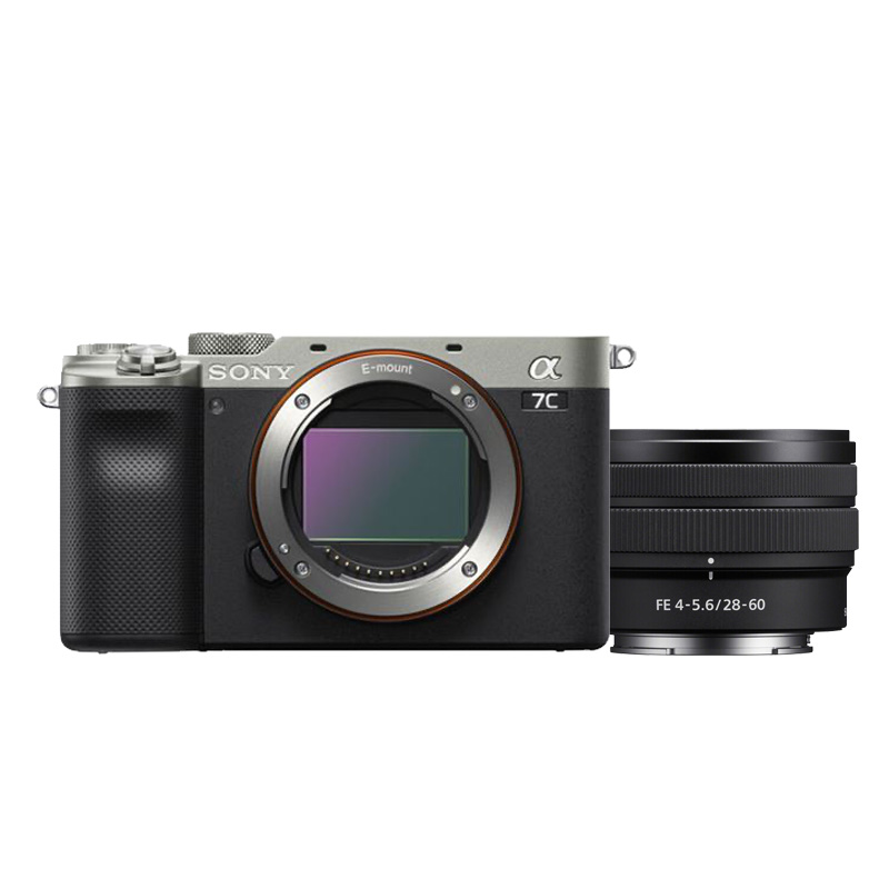 Sony Alpha 7C + FE 28–60 mm F/4–5.6-Zoomobjektiv